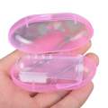 Silicone Baby Finger Tooth Tongue Cleaner Brush with Box 1 Pcs. 