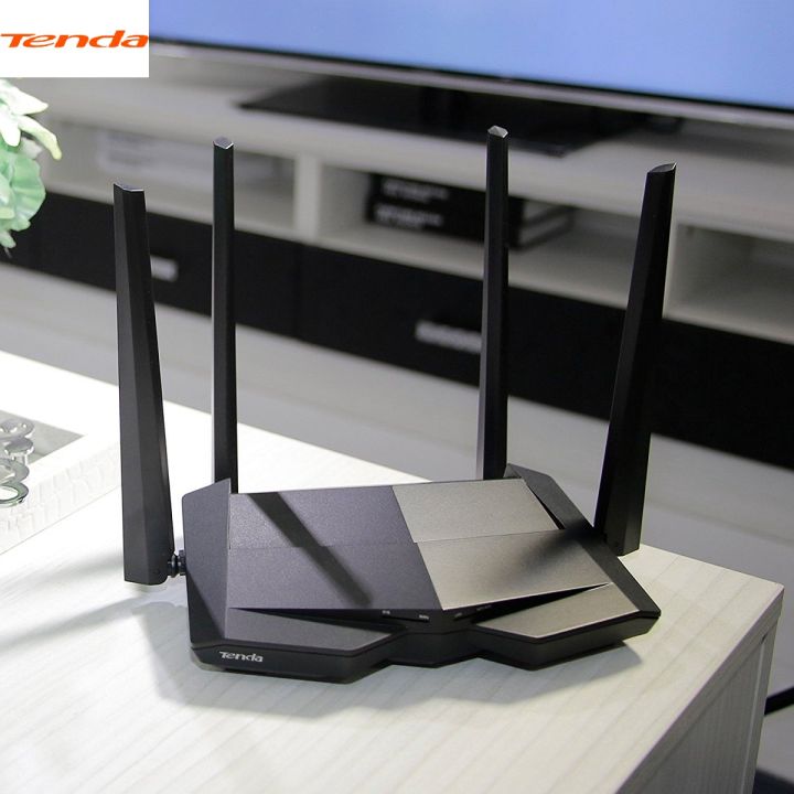 Tenda AC10 AC1200 Smart Dual-Band Gigabit WiFi Router | Daraz.com.bd