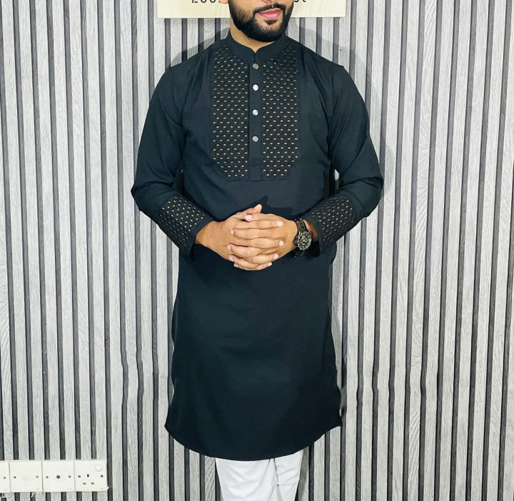 Men's%20Semi%20Long%20Embroidery%20Work%20New%20Panjabi%20For%20Men%20(Snap%20Button/%20%E0%A6%9F%E0%A6%BF%E0%A6%AA%20%E0%A6%AC%E0%A7%81%E0%A6%A4%E0%A6%BE%E0%A6%AE)%20-%20Image%204