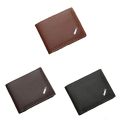 Men's Short Wallet Youth Fashion Thin Multi Card Large Capacity Business Soft PU Leather Mony Bag for Men. 