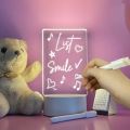 Note Board Creative Led Night Light USB Message Board Holiday Light With Pen Gift For Children Girlfriend Decoration Night Lamp.