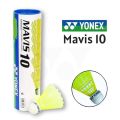 Yonex Badminton Mavis 10 Shuttlecock White/Yellow Feather: Enjoy Your Badminton Games With These Yonex Mavis 10 Shuttlecocks, Featuring White And Yellow Feathers In A Box Of 6 Pieces.. 
