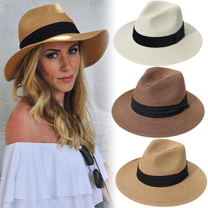 Brim Hat Ladies Panama Hat Ladies Folding LUXURY Panama Hat GLAM