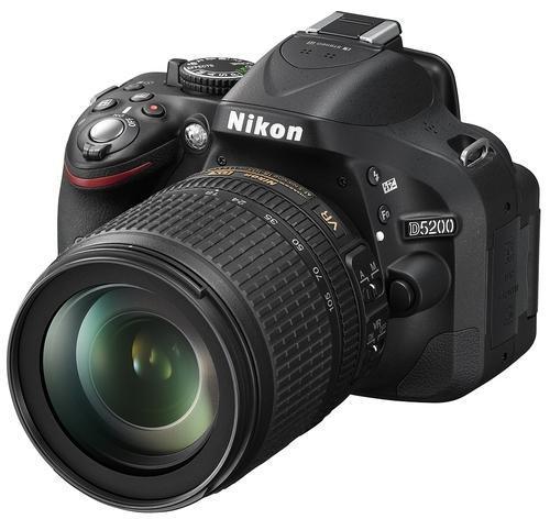 Nikon D5200 5.6 MP CMOS Digital SLR with 18-55mm f/24.1-3.5 DX VR NIKKOR Zoom Lens (Black)