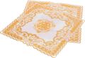 Golden Patterned Table Mat 6 Pieces. 