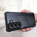 For Infinix Hot 60 Pro Shockproof TPU Bumper Clear Acrylic Mobile Phone Case For Infinix Hot 60 Pro phone case (Back Case Cover.