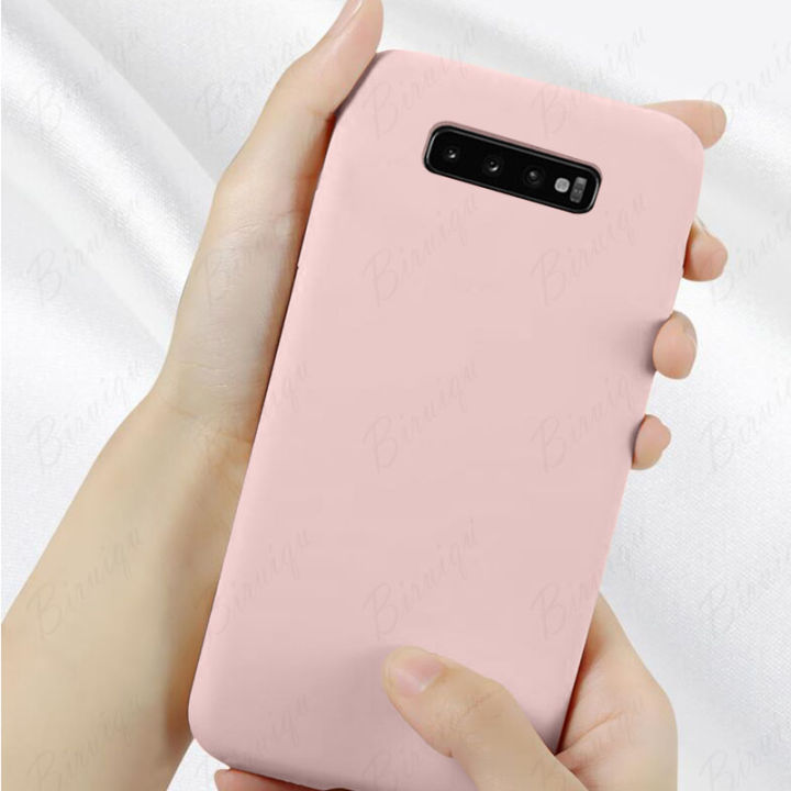 Tokifu%20Samsung%20Galaxy%20S10%20Plus%20Casing%20The%20New%20Liquid%20Silicone%20Phone%20Case%20All-inclusive%20Shockproof%20Back%20Cover%20-%20Image%205