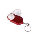 Folding Pocket Magnifying Glass With Keyring. 