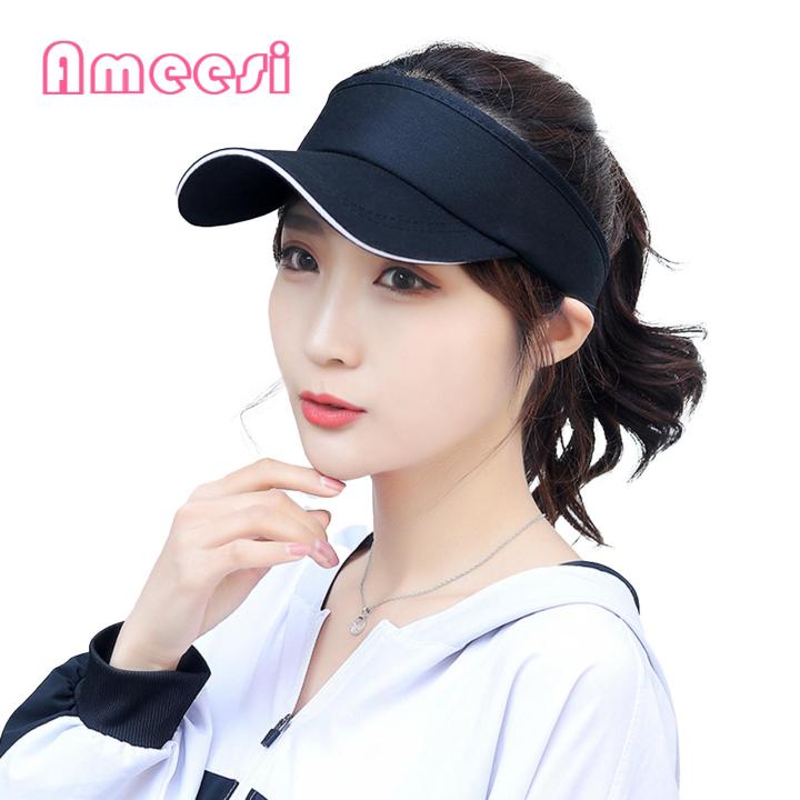 Ameesi%20Golf%20Hat%20Solid%20Color%20Men%20Women%20Running%20Cycling%20Visors%20Hat%20-%20Image%202