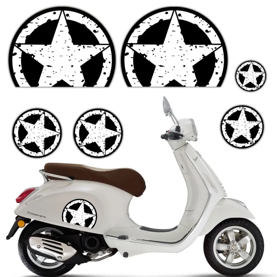 Reflective Motorcycle Sticker Waterproof Scooter Decal Accessories