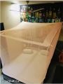 Magic MOSQUITO NET Premium Quality - Mosquito Net Nylon Khaki Single & Double Bed, For Home.