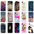 Case for Huawei P20 Lite Case Silicone Back Cover TPU Phone Case For Huawei P20lite P 20 Lite Full Protective Coque Flower. 