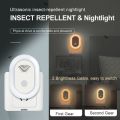 【3C VictoryEagle】Ultrasonic Insect Repeller Night Frequency Conversion Insect Repeller Mosquito Ki-ller Wall Lamp.