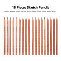 Drawing Beginner Sketch Set Charcoal Pencil Eraser Art Craft Painting Sketching Kit Artist's Pencils Earser Drawing Supplies Kit. 