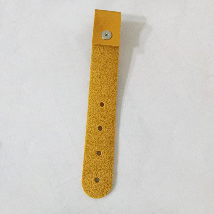 PU machine customer data cable bundled with mouse keyboard power cord buckle wire routing fixed leather buckle