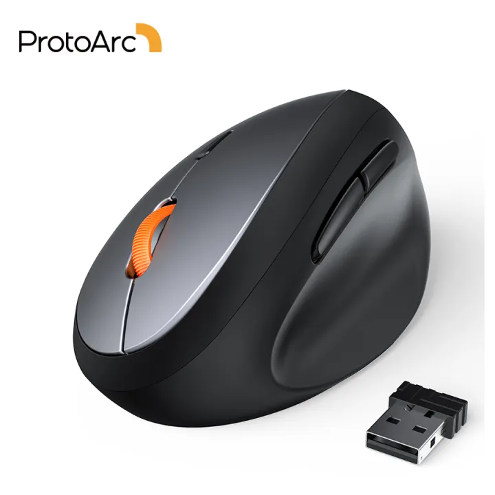 Windows Xp Pc Mouse ProtoArc EM14 Wireless Vertical Mouse for Small Hand Windows XP Vista ...