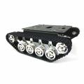 KOGEEK TS100 Tank Chassis TS100 Shock Absorber Metal Robot Tank Car Kit Chassis for Arduino UNO R3 Intelligent Track Car/Tank Chassis Tank Crawler Chassis DIY Kit.