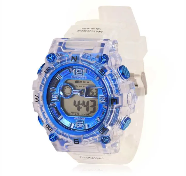 Silicone%20Belt%20Boys%20Digital%20Sports%20Watch,%20Waterproof%20WR30M%20Fashionable%20For%20Men%20-%20Image%202