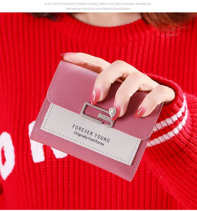 Korean%20Fashion%20Ladies%20Mini%20Wallet%20%20clutch%20purse%20For%20Women%20Card%20Holder%20Short%20PU%20Leather%20Bags%20-%20Image%204