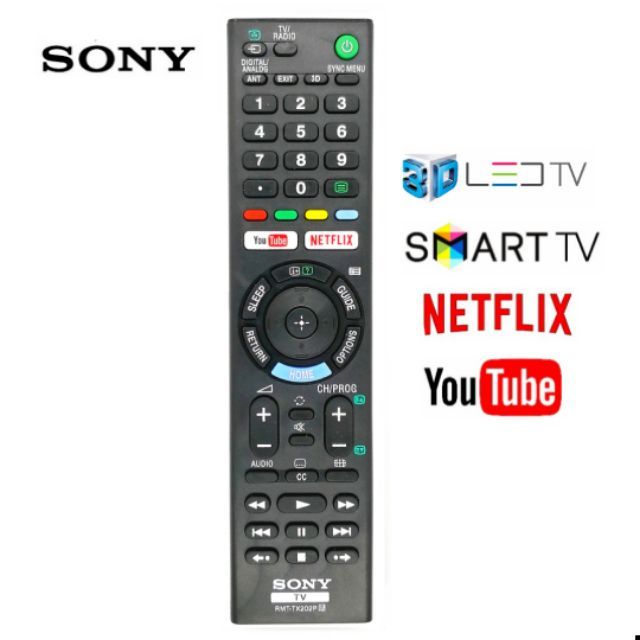 Sony Bravia Universal Remote For All Sony Android &amp; Smart Tv - Netflix Subscription