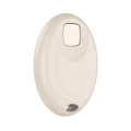 Bluetooth Pet Tracking Locator Smart Anti Loss Prevention Finder Smart Anti-Lost Locator for Find My Anti-Lost Device Creamy White.
