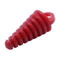 Muffler Pipe Exhaust Plug for Motorcycle 2 4 Stroke, Red. 