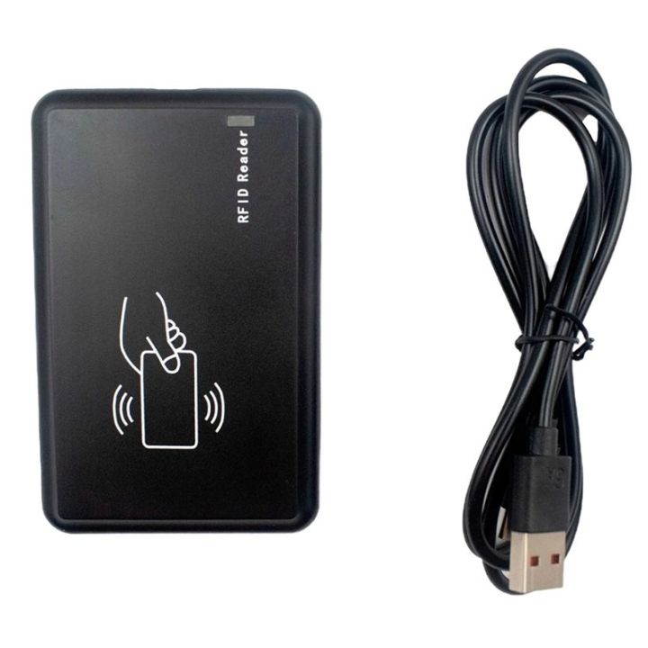 RFID Reader Writer 915M Plug & Play USB Scanner, Portable Long-Range ...
