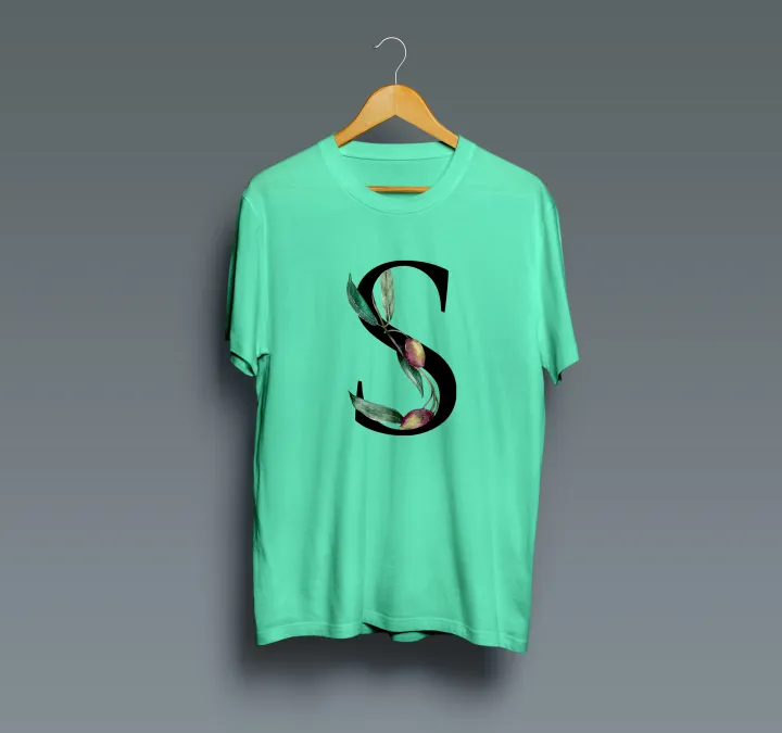 Synthetic%20Alphabet%20S%20T-Shirt%20For%20Men%20-%20Innovative%20&%20Qualityful%20Easy%20To%20Care%20Long-Lasting%20-%20Round%20Neck%20and%20Perfect%20Casual%20Wear%20-%20Suitable%20for%20All%20Season%20-%20Image%202