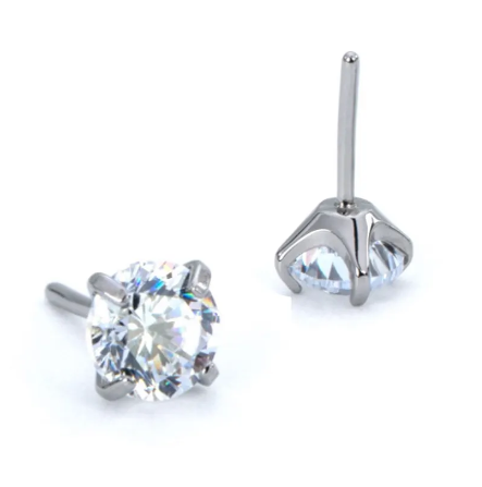Implant%20Grade%20ASTM%20F136%20Titanium%20Threadless%20Prong%20Set%20Zirconia%20Nose%20Labret%20Earrings%20Push%20in%20Tops%20Jewelry%20-%20Image%202
