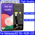 High quality 6.6 LCD For Samsung A22 5G A226 A226B SM-A226B/DSN LCD Display Touch Screen Digitizer Assembly Replacement.