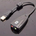 HI SPEED 7.1Channel 3D Virtual USB External Audio Sound Card Headset Microphone Adapter.