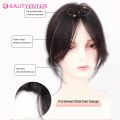 BeautyEnter Synthetic Bangs wig for women with natural fluffiness and increased hair volume 3D eight character facelift bangs.