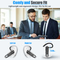 New Bee B45 Bluetooth Earphones Headset Wireless V5.0 Headphones Dual Mic Earbuds Earpiece CVC8.0 Noise Cancelling for Driving.