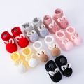 2Pcs Set Baby Socks Headband Cute Plush Ball Newborn Short Socks Cute Kids Baby Girl Hairbands Socks Photo Props. 