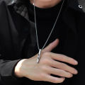 Collier Neck Chain for Men & Boys - Stainless Steel - Long Necklace - Pendant - Locket - Accessories for Everyday Wear. 