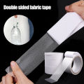 5Mm High Adhesive Transparent Mesh Fabric Double-sided Tape Wedding Exhibition Carpet Seam Filling White Film Roll.