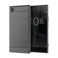 for Sony Xperia XA1 Case Silicone Protective Sleeve Anti-Drop Drawing Protective Soft Shell Anti-Drop Phone Case Black. 