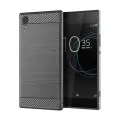 for Sony Xperia XA1 Case Silicone Protective Sleeve Anti-Drop Drawing Protective Soft Shell Anti-Drop Phone Case Black. 