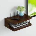 Wall Mount Wi-Fi Router Storage Paraphernalia Holder Set Top Box Stand..
