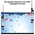 200W Aquarium Heater aquarium accessories Submersible Auto Thermostat Heater Fish Tank Water Heater Adjustable Temperature with Suction Cups EU-Plug.