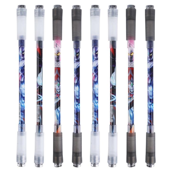 Multifunction Random Color Finger Coordination Stress Relief Stationery Exercise Brain Power Writing Pen Improves Dexterity Luminous Twist-action Pen