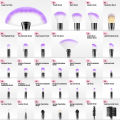 New 10/32PCS Makeup Brushes Set Soft Fluffy Powder Foundation Contour Blush Concealer Eyeshadow Blending Highlighter Beauty Tool.