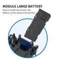 2 PCs Drone Battery 3.7V RC Drone Battery Rechargeable for ZFR F190 / XT8 Uav Drone Battery DG. 