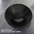 Black Plastic Pan for Sand Gold Mining Manual Wash Panning Equipment.