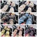Sunscreen Sun Protection Long Arm Sleeves Fingerless Nylon Bow Ice Silk Sleeve Arm Covers Hand Sleeves Summer Arm Warmers Cycling.