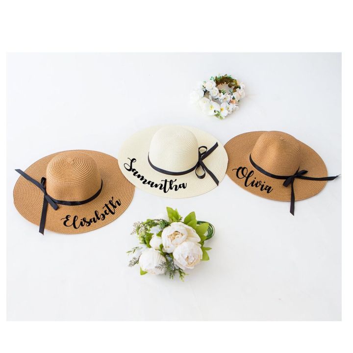 Custom%20Name%20Floppy%20Hats%20with%20Black%20Ribbon%20Honeymoon%20Beach%20Hat%20Personalized%20Summer%20Party%20Wide%20Brim%20Sun%20Hat%20Bachelorette%20Gift%20-%20Image%204