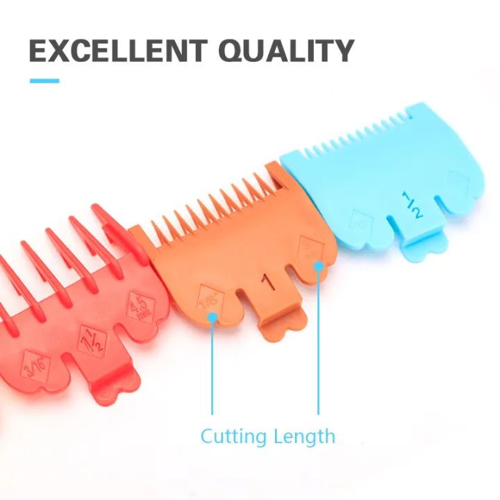 10%20pieces%20Of%20Hair%20Clipper%20Limit%20Comb%20WAHL%20Guide%20Limit%20CombTrimmer%20Cover%20Accessories%20General%20Professional%203-25mm%20Hair%20Trimmer%20Color%20-%20Image%203