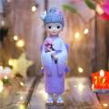 Japanese Kimono Geisha Doll Resin Statue Birthday Desk Asian Kabuki Figurine. 