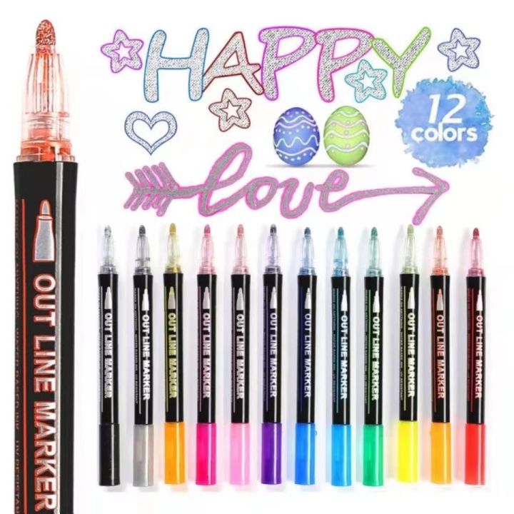 Contour%20pen%20double%20line%20contour%20pen%20metal%20glitter%20pen%20set%20marker%20pen%20account%20pen%20highlighter%20brush%20wholesale%20-%20Image%202