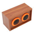 কাঠের টুইটার স্পিকার হাইফাই লসলেস সাউন্ড প্যাসিভ কাঠের ট্রেবল স্পিকার 35W. 